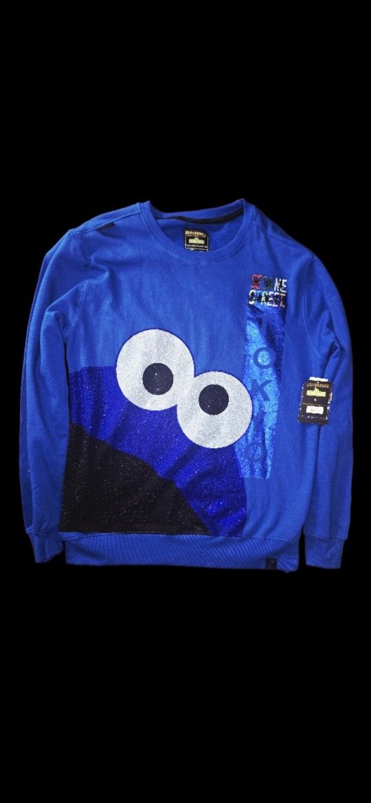 Sesame street Elmo hoodie x de Kryptic Size 3xl