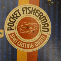 HOTT.   Pocket  Fisherman! 1972 With Papers. 