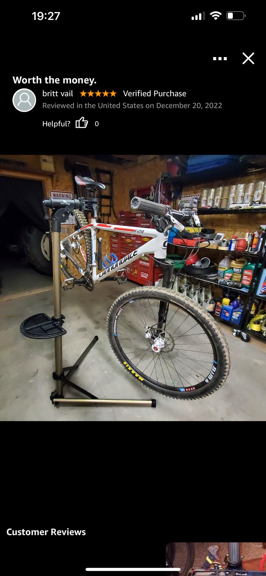 Bikehand Bike Repair Stand (Max 55 lbs)