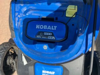 Kobalt 40V Max Brushless Cordless Lawn Mower with 5ah battery