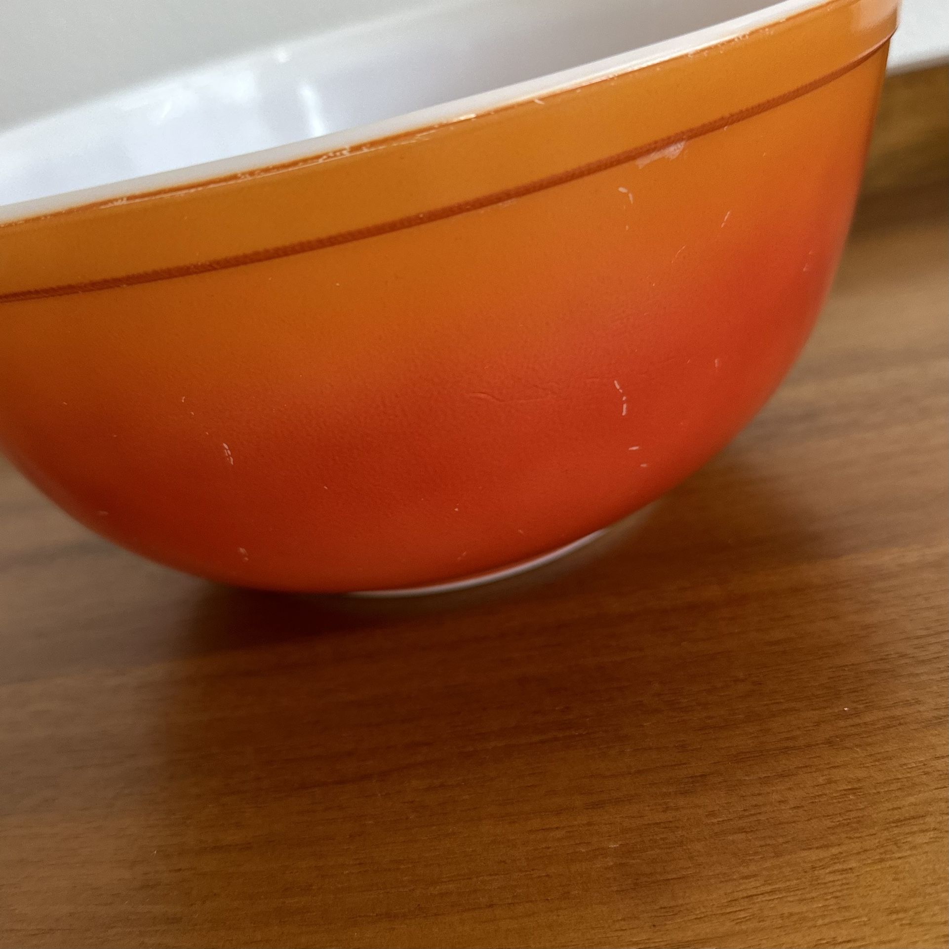 Vintage Pyrex Flameglo 403