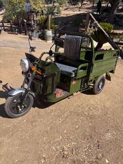 Brand New electric trike with dump bed SDLANCH Iret13