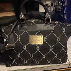 Dooney & Bourke Black Handbag Purse 