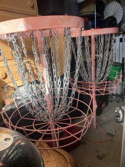 Disc Golf Basket - Axiom Discs Pro 24-Chain Disc Golf Basket