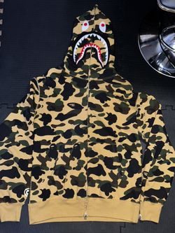 BAPE 1st Camo Shark Full Zip Hoodie Size XL