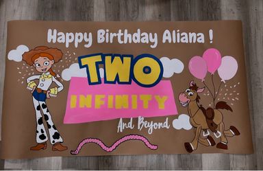 Hand painted banners