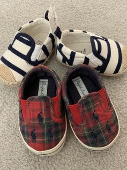 Ralph Lauren infant shoes