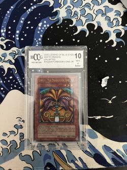 Bccg 10 Graded  Exodia The Forbidden One LOB-124 YuGiOh Legend Of Blue Eyes White Dragon