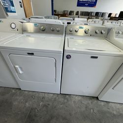 Maytag Set Washing Machine & Electric Dryer 