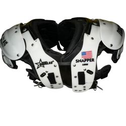 DOUGLASS SNAPPER FOOTBALL SHOULDER PADS LARGE 20”-21”