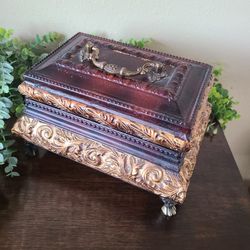 Decorative Box For Trinkets Or Jewelry 