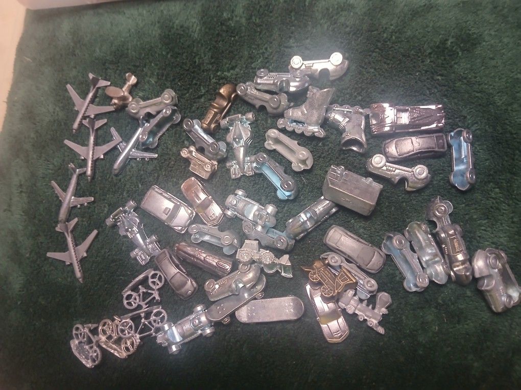 Monopoly Pieces Maby 300 +