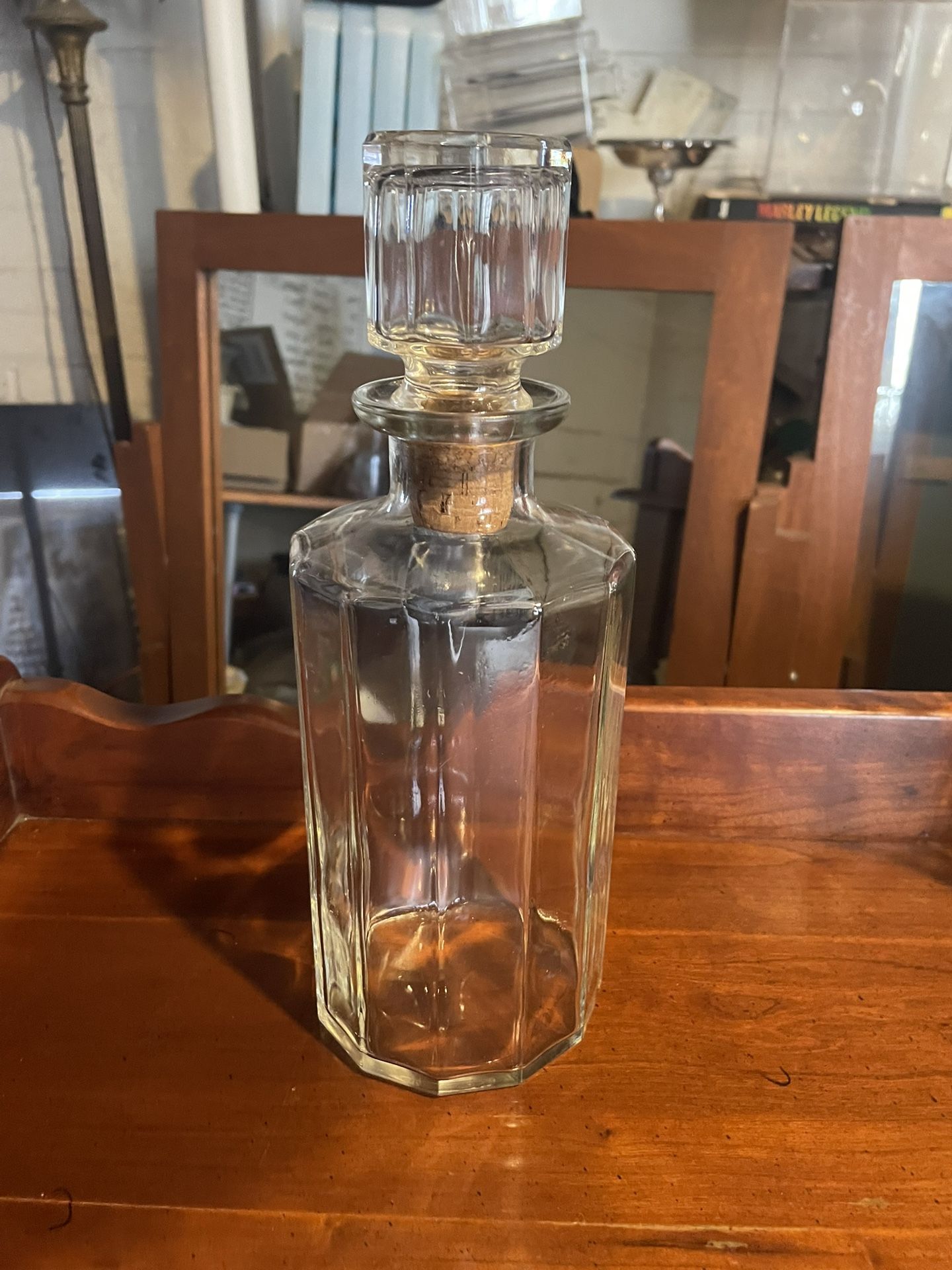 Vintage Glass Decanter