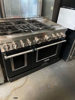 KitchenAid48” Pro Gas Range Double Oven