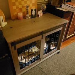 Table Dog Crate