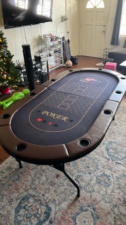 Poker table