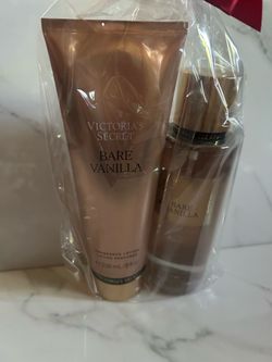Bare vanilla victoria secret set $18