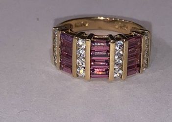 10k gold diamond ring