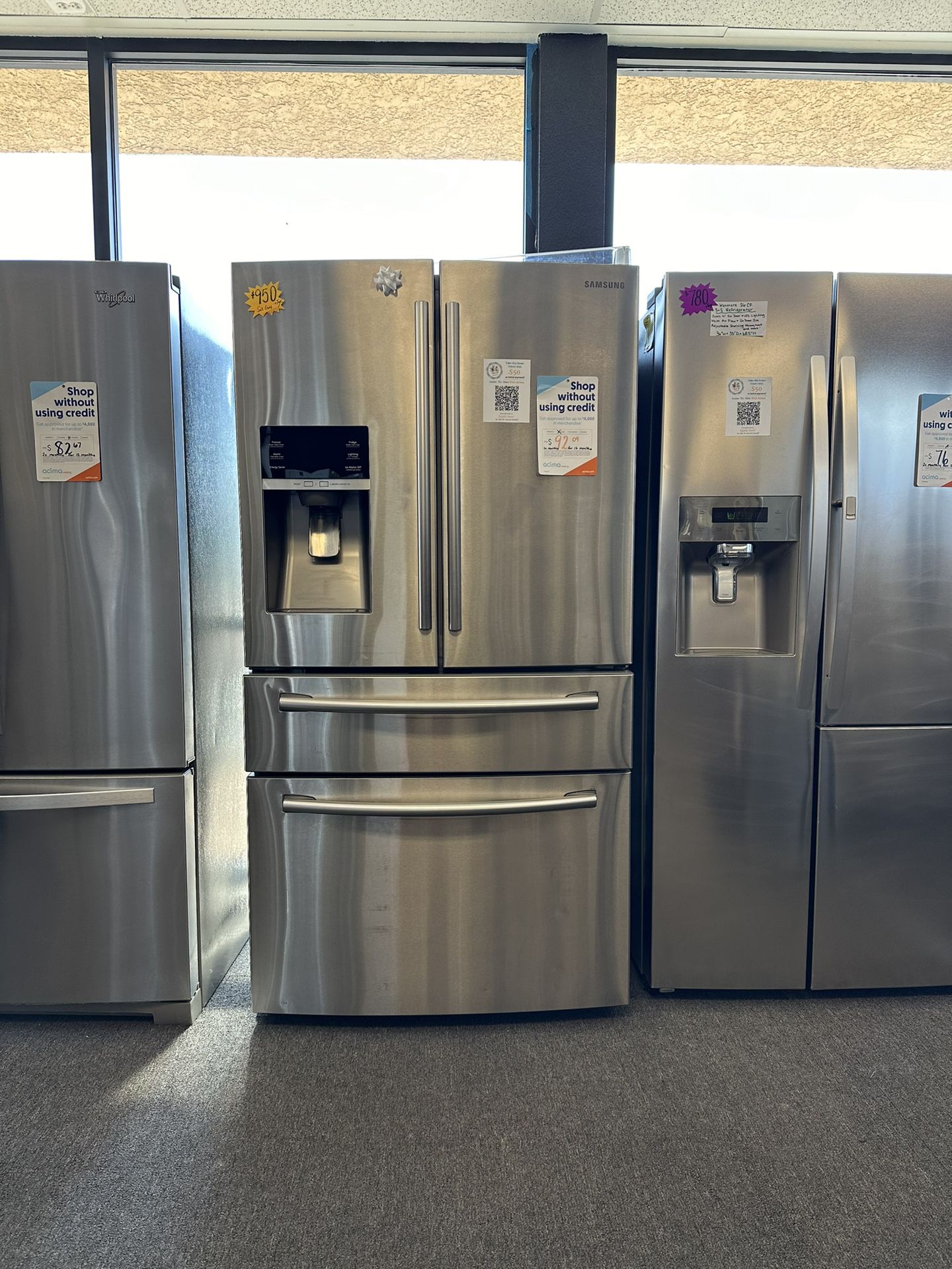 Large 28CF Samsung Refrigerator