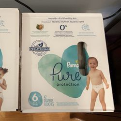 Pampers pure Size 6, 42 Count 