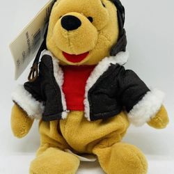 The Disney Store 8” Mini Bean Bag Pilot Pooh. Brand New with Tags and In Package. $20.00 Each. 