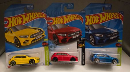 Hot Wheels '19 Mercedes-Benz A-Class 3-Pack