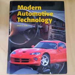 Modern Automotive Technology Book