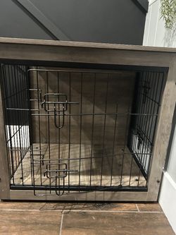 Esthetic Dog Crate $100