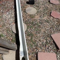 Rain Gutter 64 Inches Long / Little Over 4 Inches 