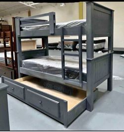 Literas TwinTwin Twin Madera 100% / Bunk Beds