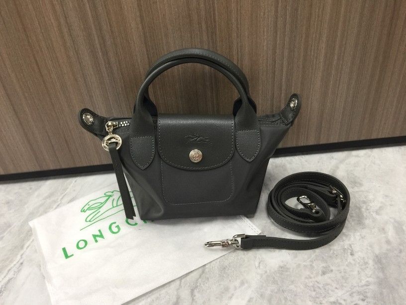LongChamp Le Pliage Neo Mini pouch with Shoulder Strap