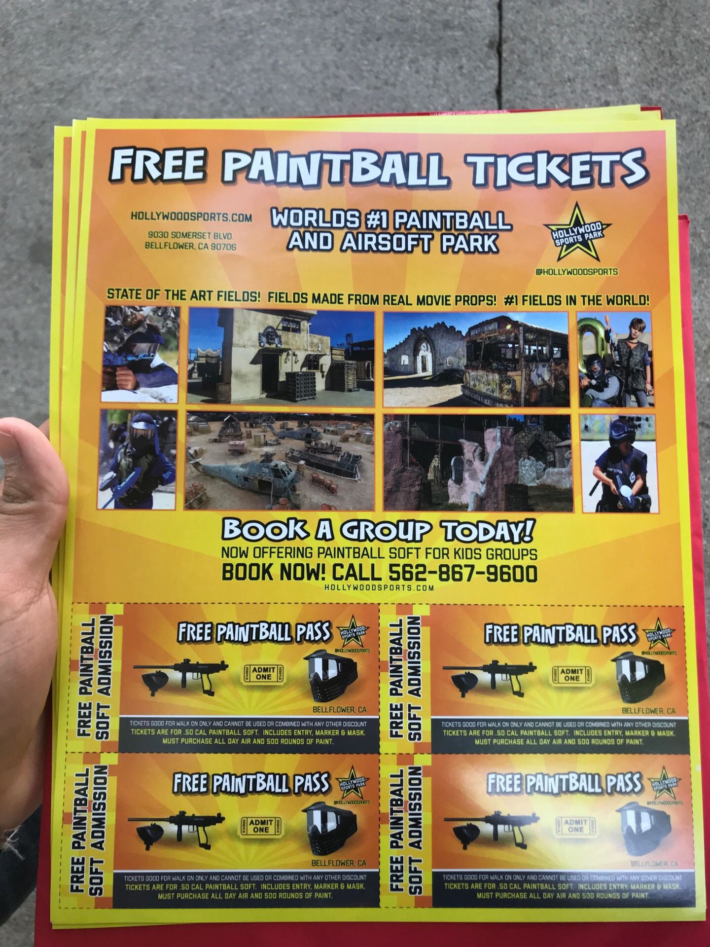 Paintball tickets for Sale in Los Angeles, CA OfferUp