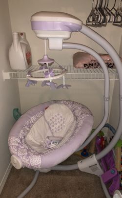 FP Purple infant swing
