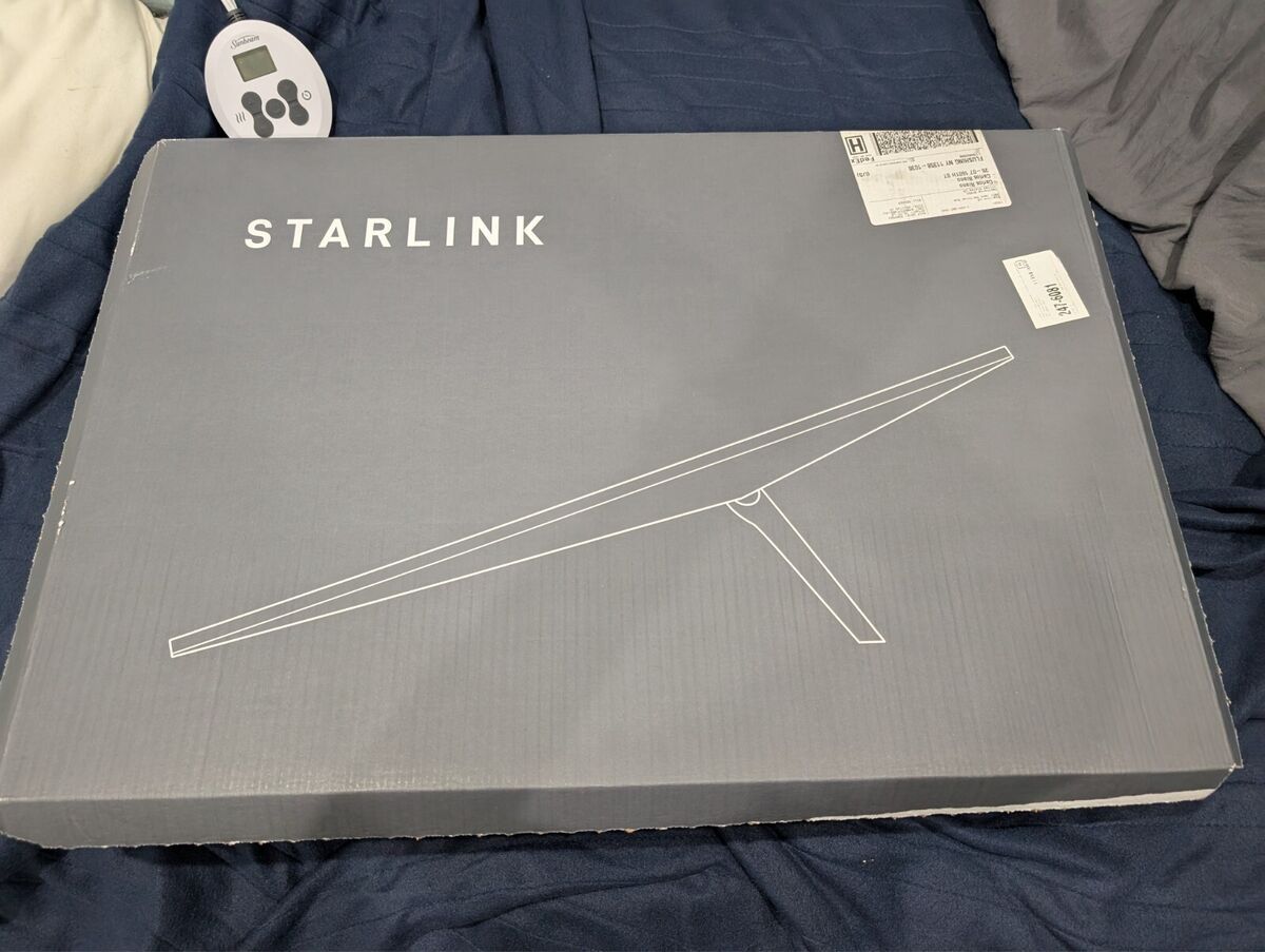 Starlink standard kit Router Dish UTA-232 (Gen 3) , Open box.