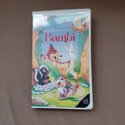 Bambi VHS