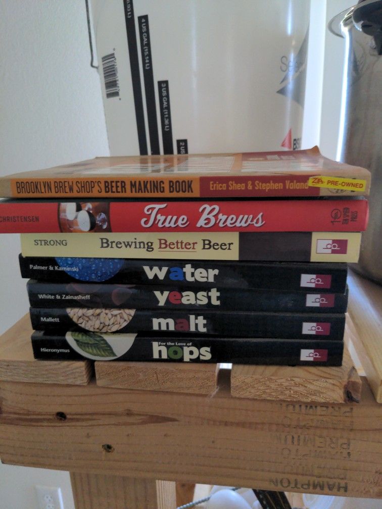 HomeBrewing Books Water Yeast Malt Hops