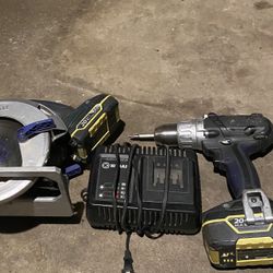 Kobalt Cordless Power Drill & Saw