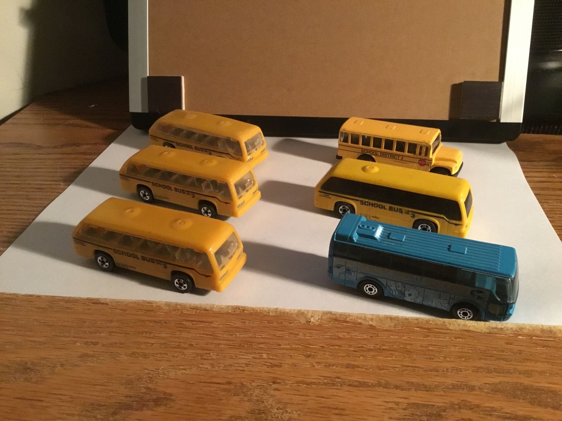 Hot Wheels and Matchbox buses. VINTAGE BUSES FROM. 1981 & 1983