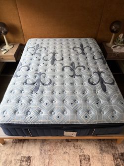 FREE – Stearns & Foster Estate Firm Euro Pillow Top Queen Mattress
