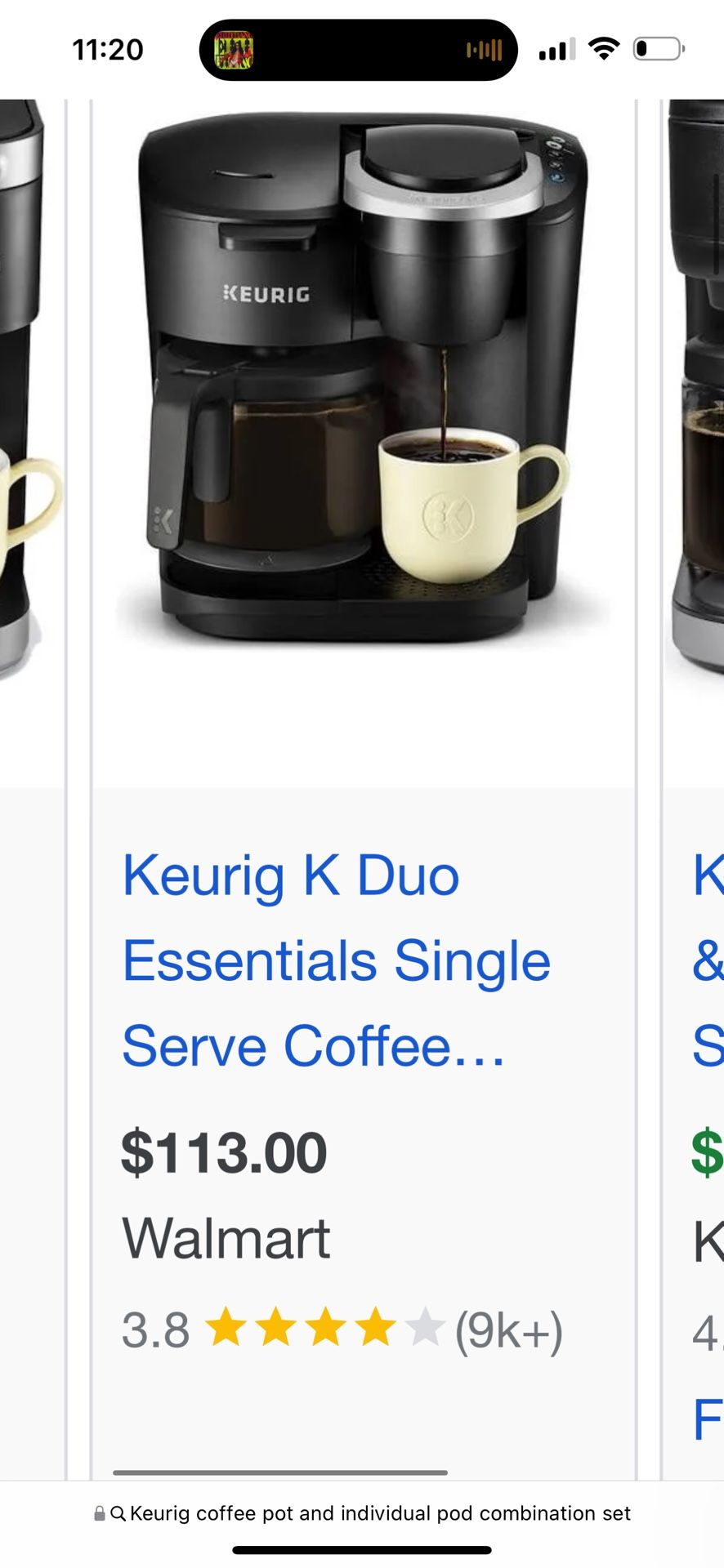 Keurig K Duo