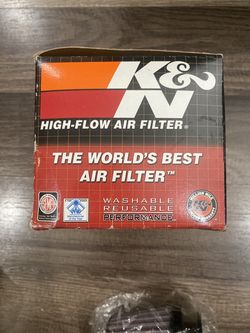 K & N HIGH-FLOW AIR FILTER