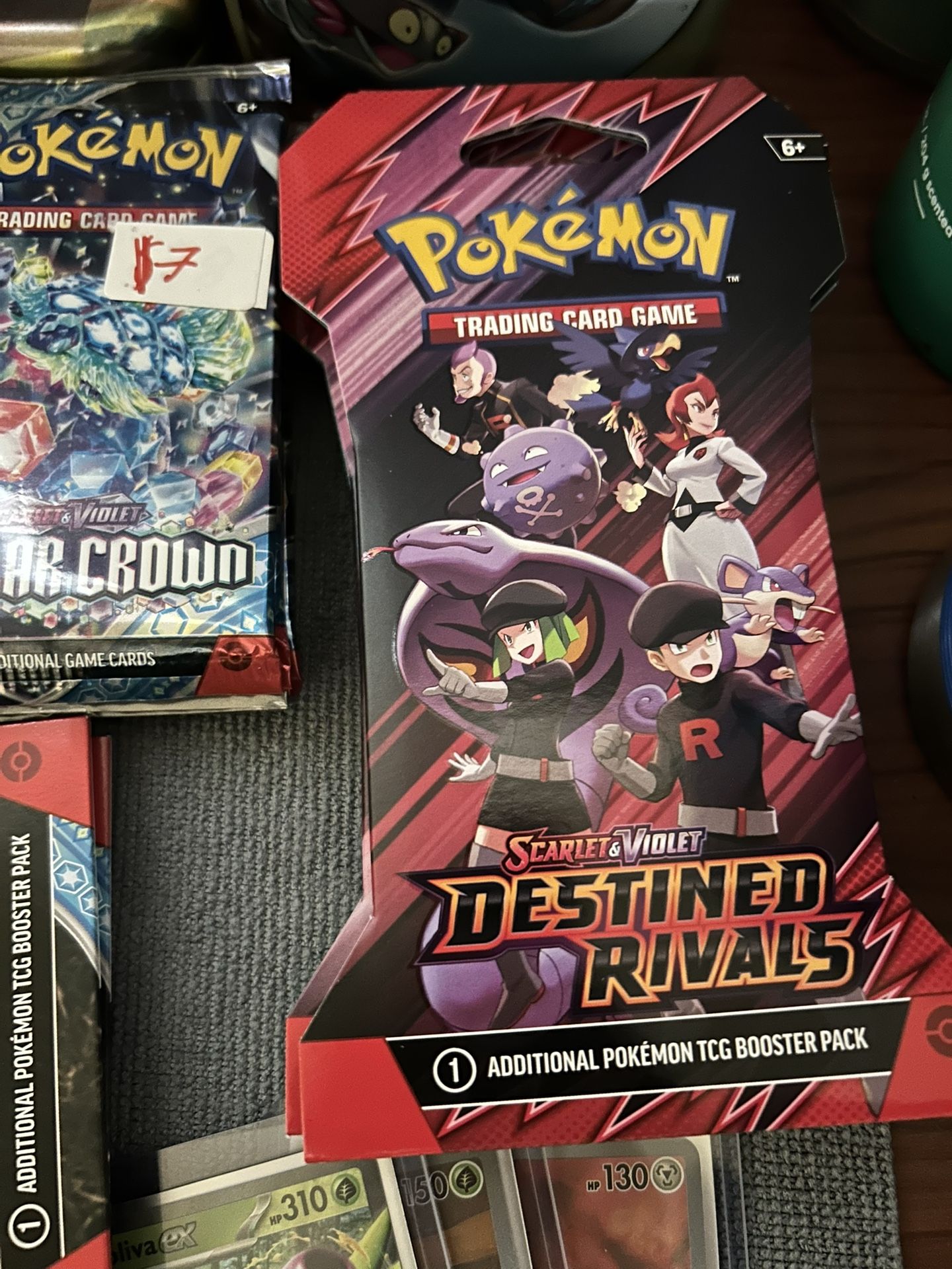 Pokemon Destined Rivals booster Pack