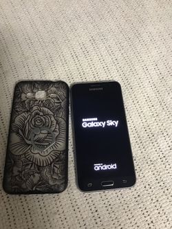 Samsung Galaxy Sky great condition tracfone network