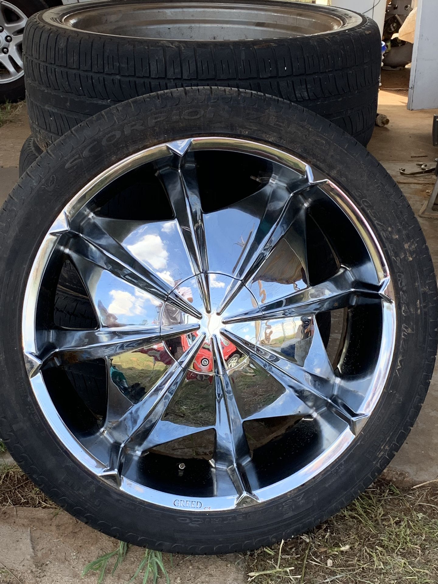 24” Greed rims