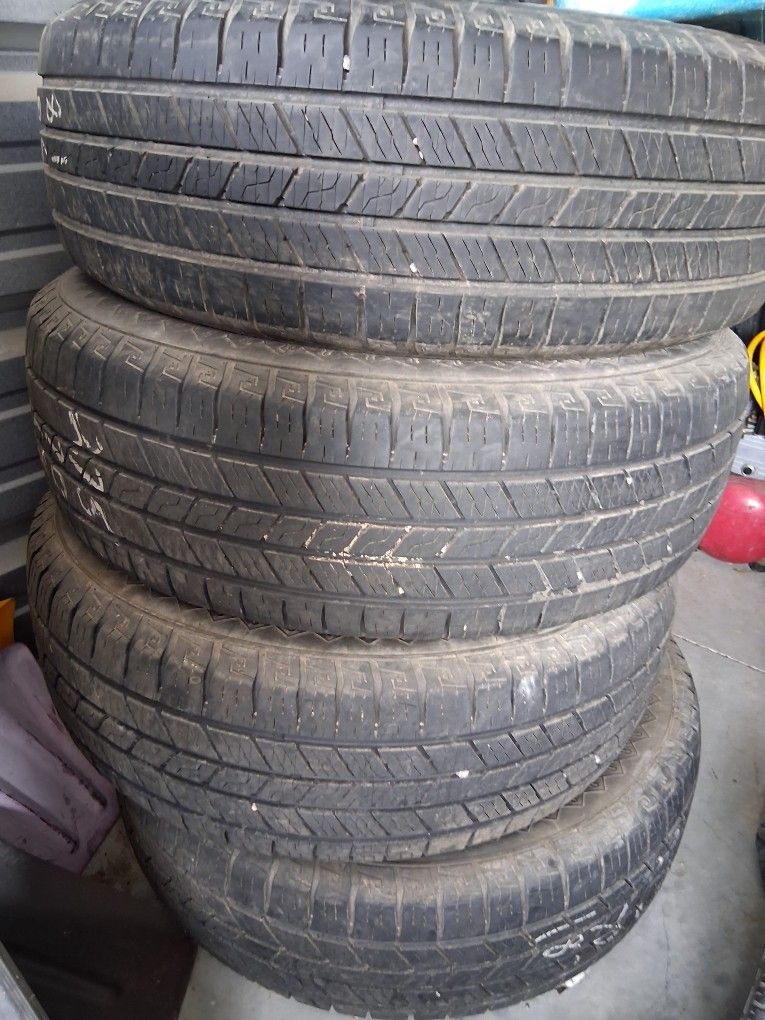 Set Of 4 TIRES, Semi- NEW