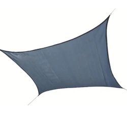 12 ft. x 12 ft. Blue Square Shade Sail