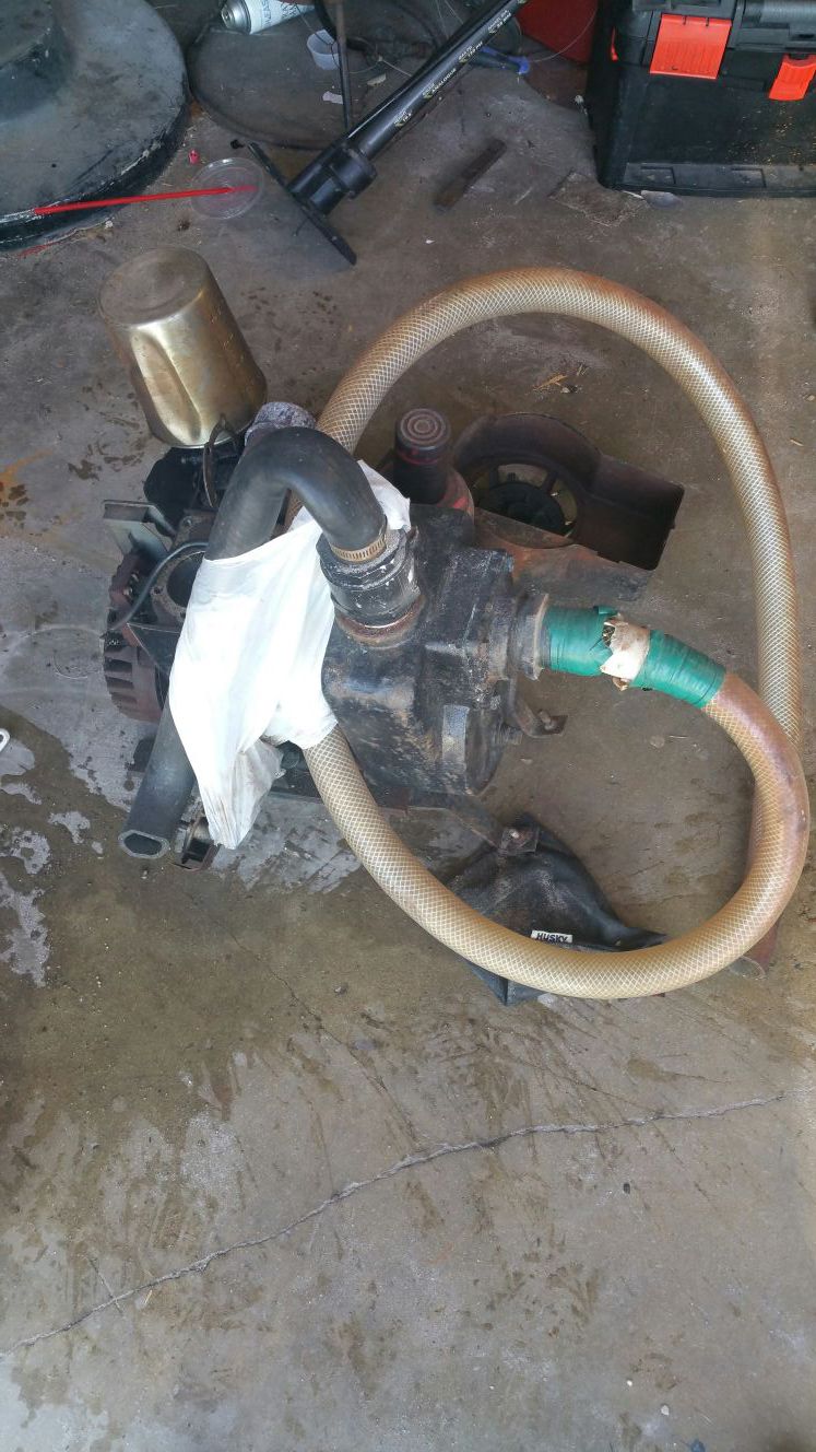Gas water pump