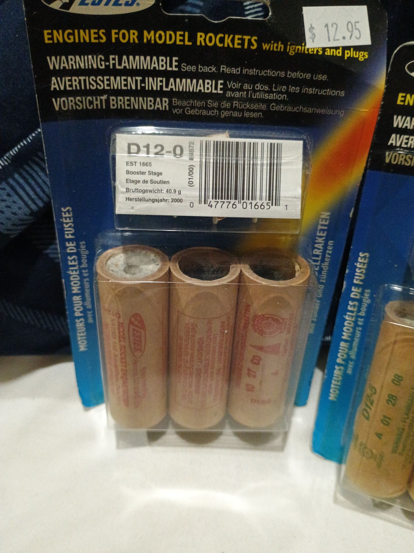 Estes model rocket engines