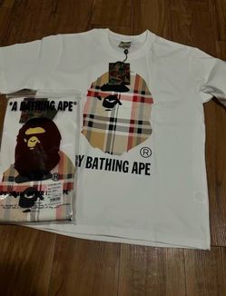 Bape Burberry shirt