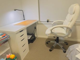 IKEA table and chair